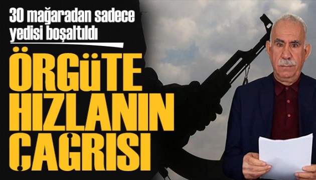 Öcalan'dan örgüte mesaj: Süreci hızlandırın