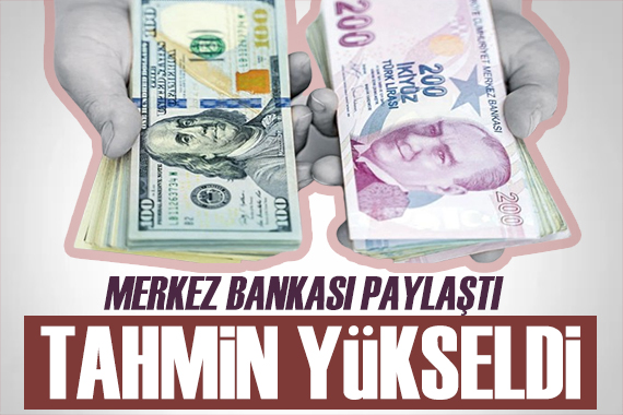 Merkez Bankası açıkladı: Yıl sonu enflasyon beklentisi değişti