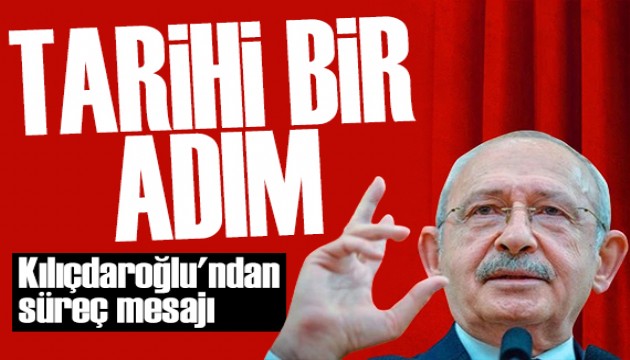 Kılıçdaroğlu'ndan Terörsüz Türkiye mesajı: Tarihi bir adım olacak