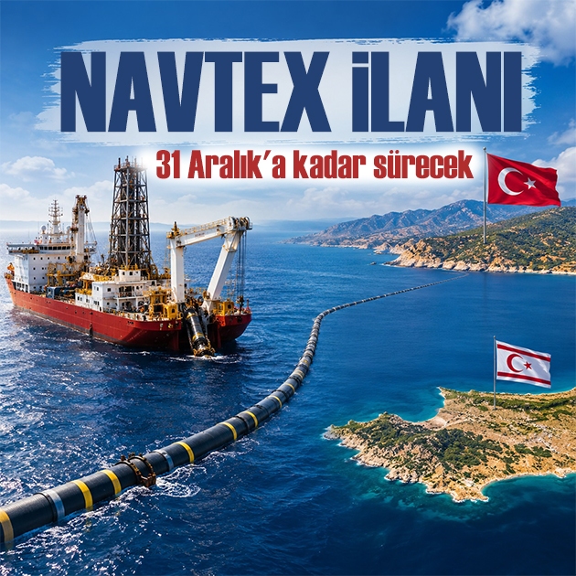 Anamur-Teknecik doğal gaz hattı: NAVTEX yayımlandı