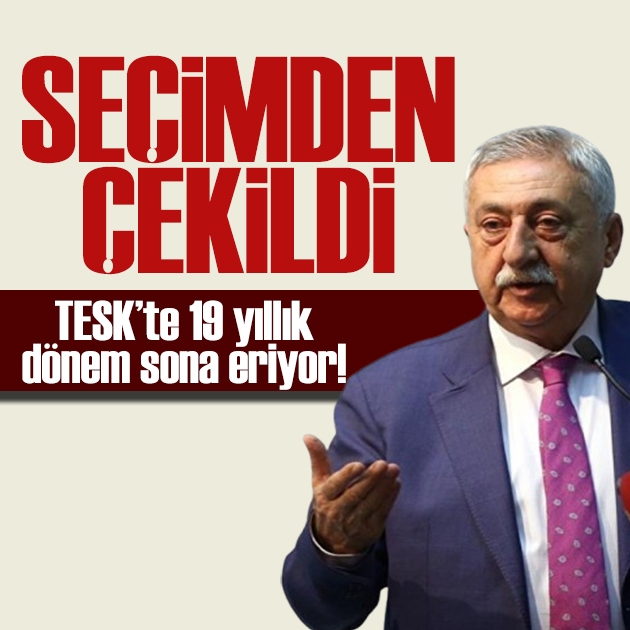 TESK'te 19 yıllık dönem sona eriyor! Bendevi Palandöken liste çıkarmayacak