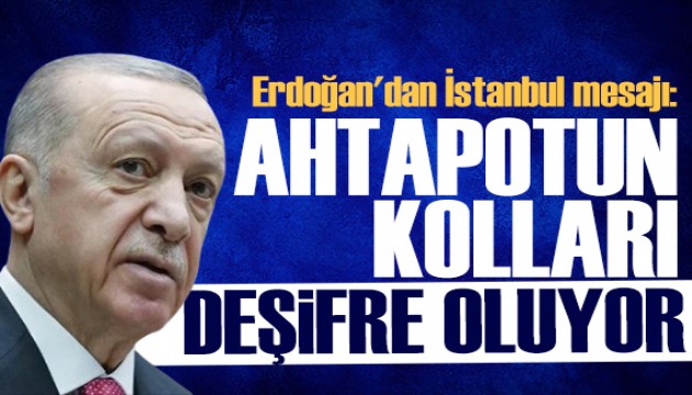 Cumhurbaşkanı Erdoğan'dan sert mesaj: Ahtapotun kolları deşifre oluyor