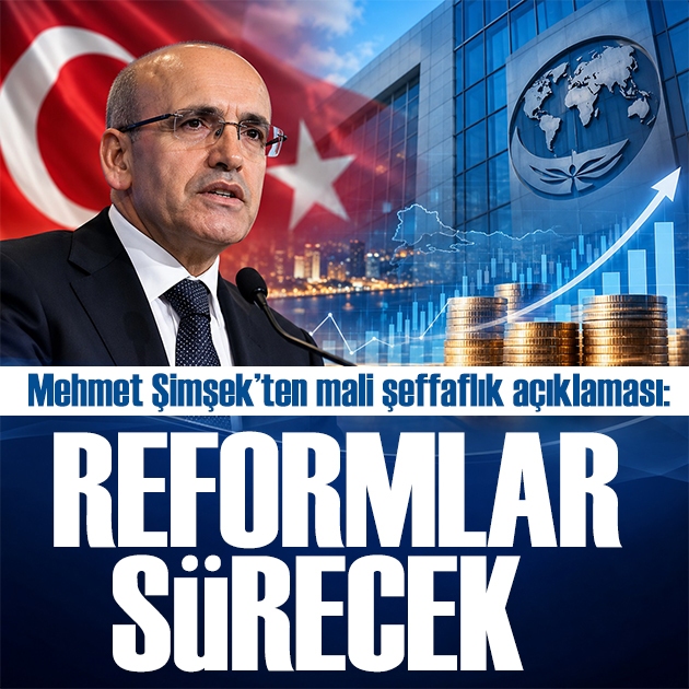 Mehmet Şimşek'ten mali şeffaflık açıklaması: Avrupa ülkelerini geride bıraktı