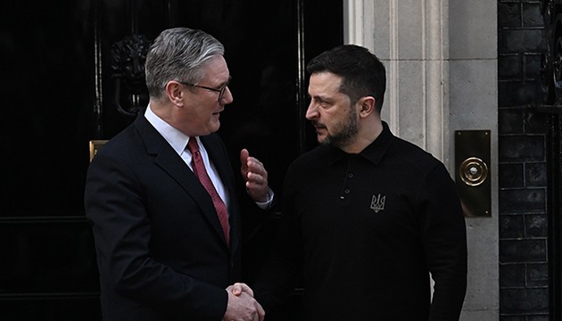 Zelenskiy ABD'nin ardından Londra'da