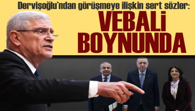 Dervişoğlu'ndan, Erdoğan-DEM görüşmesine tepki: Sayın Erdoğan'ı uyarıyorum!