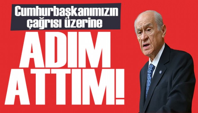 MHP lideri Bahçeli açıkladı: Başka bir anlam çıkarmak değil!