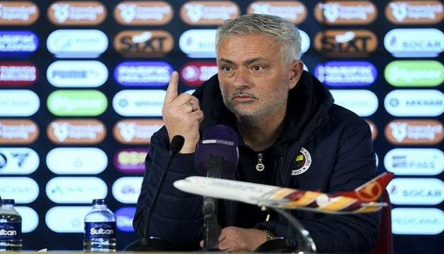 Jose Mourinho'dan sert sözler