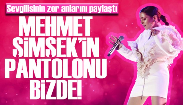 Derya Uluğ'dan dikkat çeken paylaşım: Mehmet Şimşek'in pantolonu bizde!