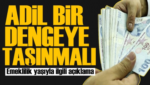 İktidardan emeklilik yaşı açıklaması: Gelişmiş ülkelerde göremezsiniz!