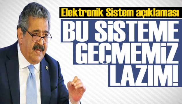 Feti Yıldız'dan 'Elektronik Seçim' açıklaması: Bu sisteme geçmemiz lazım