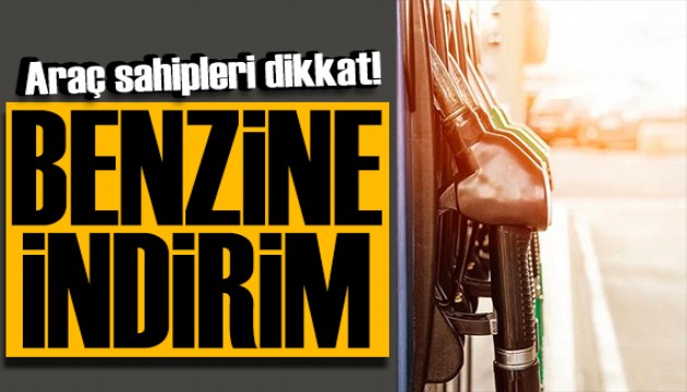 Araç sahipleri dikkat! Benzine indirim geliyor: İşte fiyat listesi