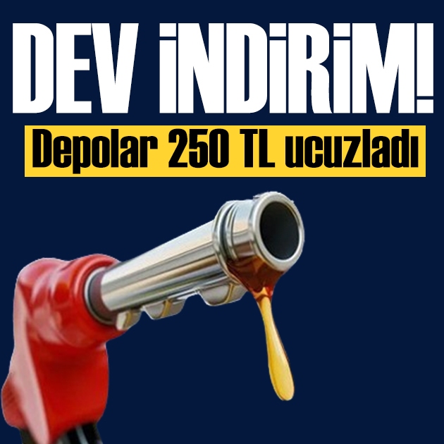 Araç sahipleri dikkat! Motorine dev indirim! İşte güncel fiyat listesi