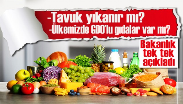 Gıda tüketiminde merak edilenler! Tarım Bakanlığı açıkladı: Tavuk yıkanır mı?