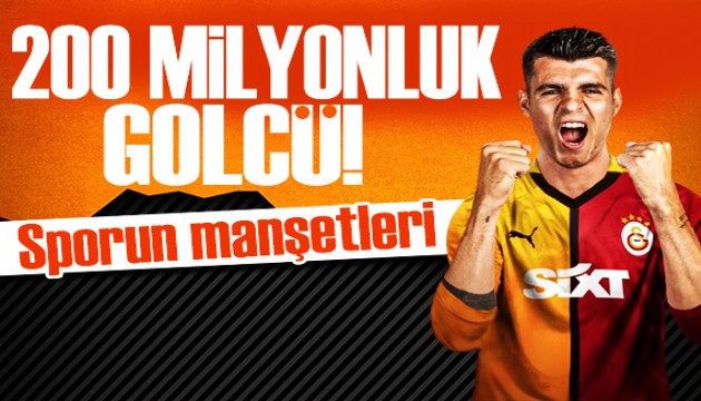 Galatasaray'a 200 milyonluk golcü! Spor basını bugün ne yazdı? (1 Şubat)