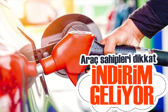 Araç sahipleri dikkat! Motorine indirim geliyor! İşte güncel fiyat listesi