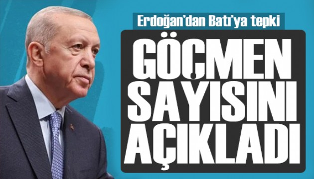 Erdoğan'dan Batı'ya göçmen tepkisi: Nice masumun hayatı söndü