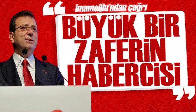 İmamoğlu'ndan 23 Mart çağrısı: Umutsuzluğa teslim olmayalım