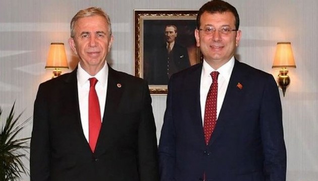 Mansur Yavaş hesabını İmamoğlu'na tahsis etti
