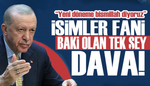 Gözler AK Parti'nin tarihi kongresinde! Cumhurbaşkanı Erdoğan: Baki olan tek şey davadır!