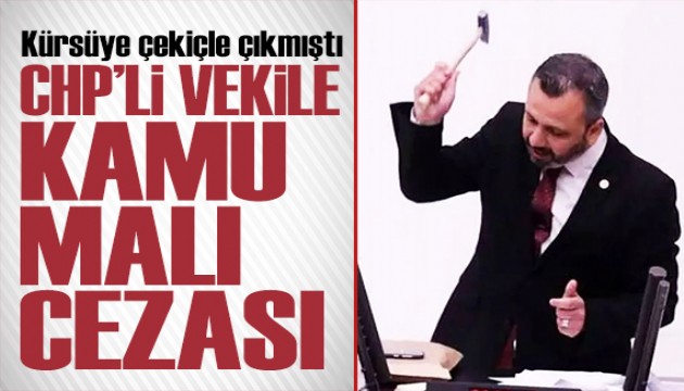 Kürsüde telefon kıran eski vekile tazminat şoku!
