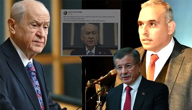 Davutoğlu'ndan 'Bahçeli' paylaşımına veto! Görevden alındı
