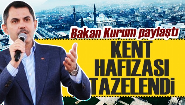 Tarih gün yüzüne çıktı! Bakan Kurum: Bölge nefes aldı
