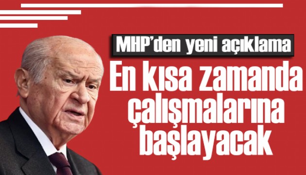 MHP'den açıklama: Bahçeli'nin sağlık durumu nasıl?