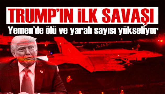 Orta Doğu yine karıştı! ABD, Husileri vurdu