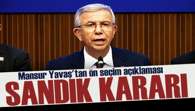 Mansur Yavaş'tan seçim mesajı: Pazar günü sandığa gideceğim