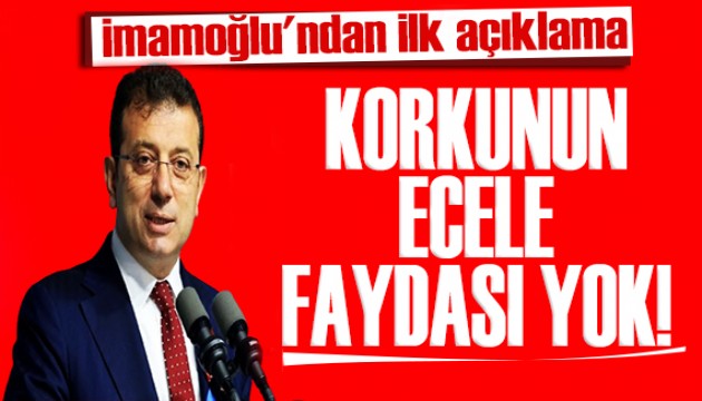 Tutuklanan İmamoğlu'ndan ilk mesaj: 86 milyonu sandığa davet ediyorum