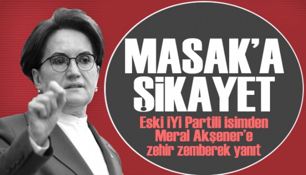 Akşener MASAK'a şikayet etti! İbrahim Özkan sessizliğini bozdu