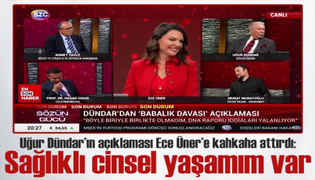 Uğur Dündar'dan babalık davası açıklaması! Ece Üner'den şaşırtan tepki