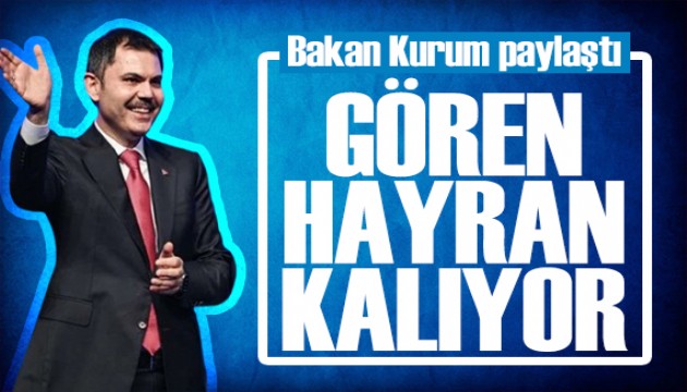 Bakan Kurum deprem bölgesi çalışmalarına tam gaz devam ediyor: Evleri gören hayran kalıyor