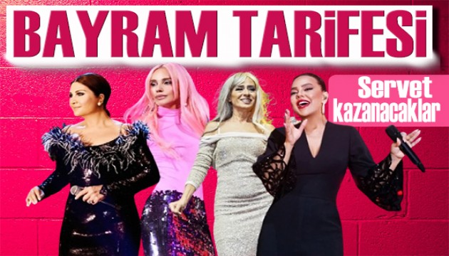 Ünlü isimler Ramazan Bayramında servet kazanacak! İşte ünlülerin bayram programı