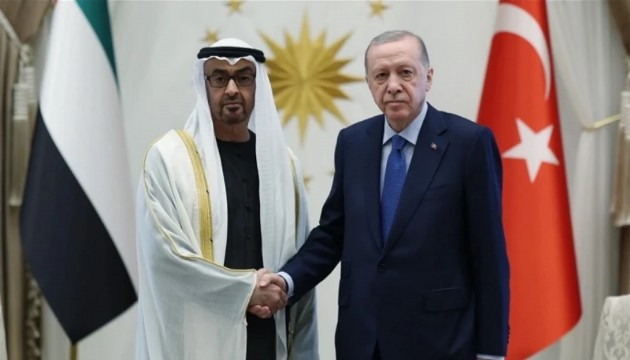 Erdoğan, BAE Devlet Başkanı ile görüştü