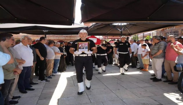 Başkomiser Aysun Çağla Namdar son yolculuğuna uğurlandı
