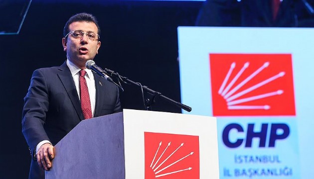 CHP'den İmamoğlu açıklaması