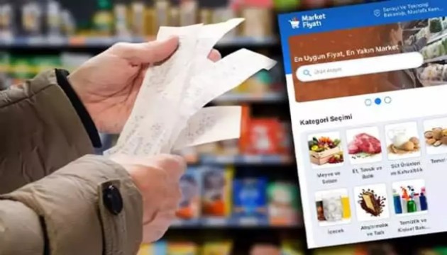 Market Fiyatı artık cep telefonlarında