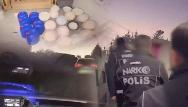 494 kilogram uyuşturucu ele geçirildi