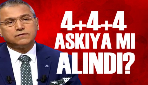 Abbas Güçlü yazdı: 4+4+4 askıya mı alındı?