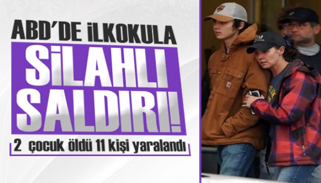 ABD'de ilkokula silahlı saldırı: 2 ölü, 11 yaralı!