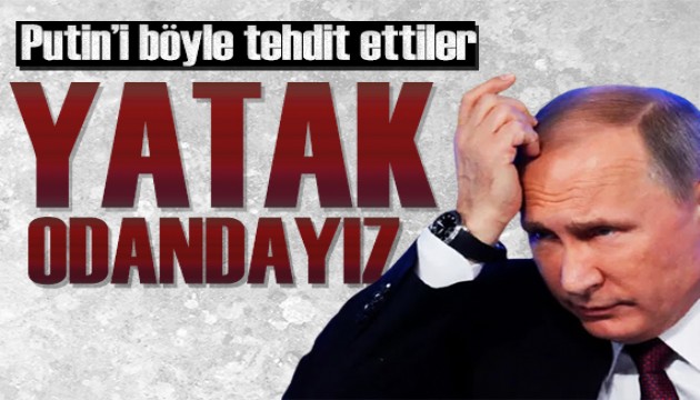 Putin'i böyle tehdit ettiler: Sarayındayız!