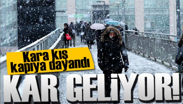 Meteoroloji bölge bölge uyardı: Kuvvetli kış geliyor!