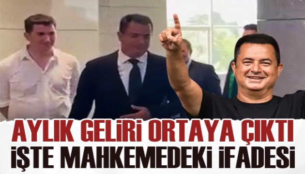 Acun Ilıcalı'nın aylık geliri ortaya çıktı: İşte ifadesi