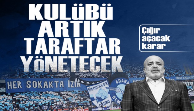 Adana Demirspor taraftarına devredildi