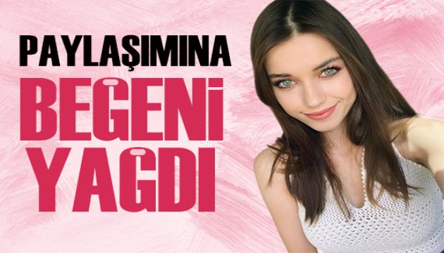 Afra Saraçoğlu'nun paylaşımına beğeni ve yorum yağmuru