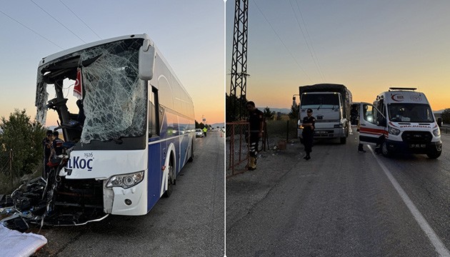 Afyon'da feci kaza: Ölü ve yaralılar var