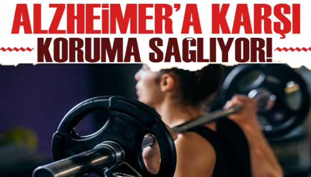 Ağırlık kaldırmak beyin yaşlanmasını yavaşlatıyor