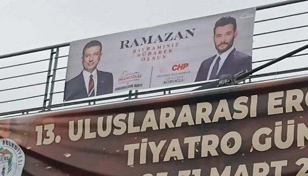 İmamoğlu'nun afişleri kaldırıldı