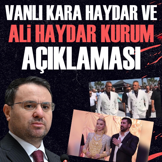 Bakan Gürlek'ten 'Vanlı Kara Haydar' ve Ali Haydar Kurum açıklaması: Sanal şöhret perde olamayacak